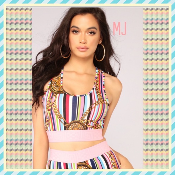 🎀Stripe Short Set 🎀 - Picture 5 of 5